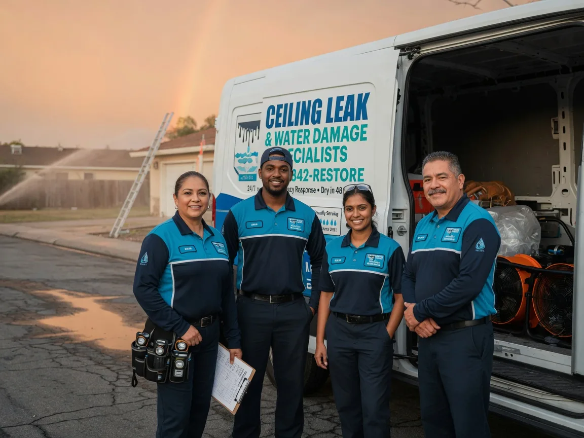 Ceiling Leak Cleanup company in Underwood, MN