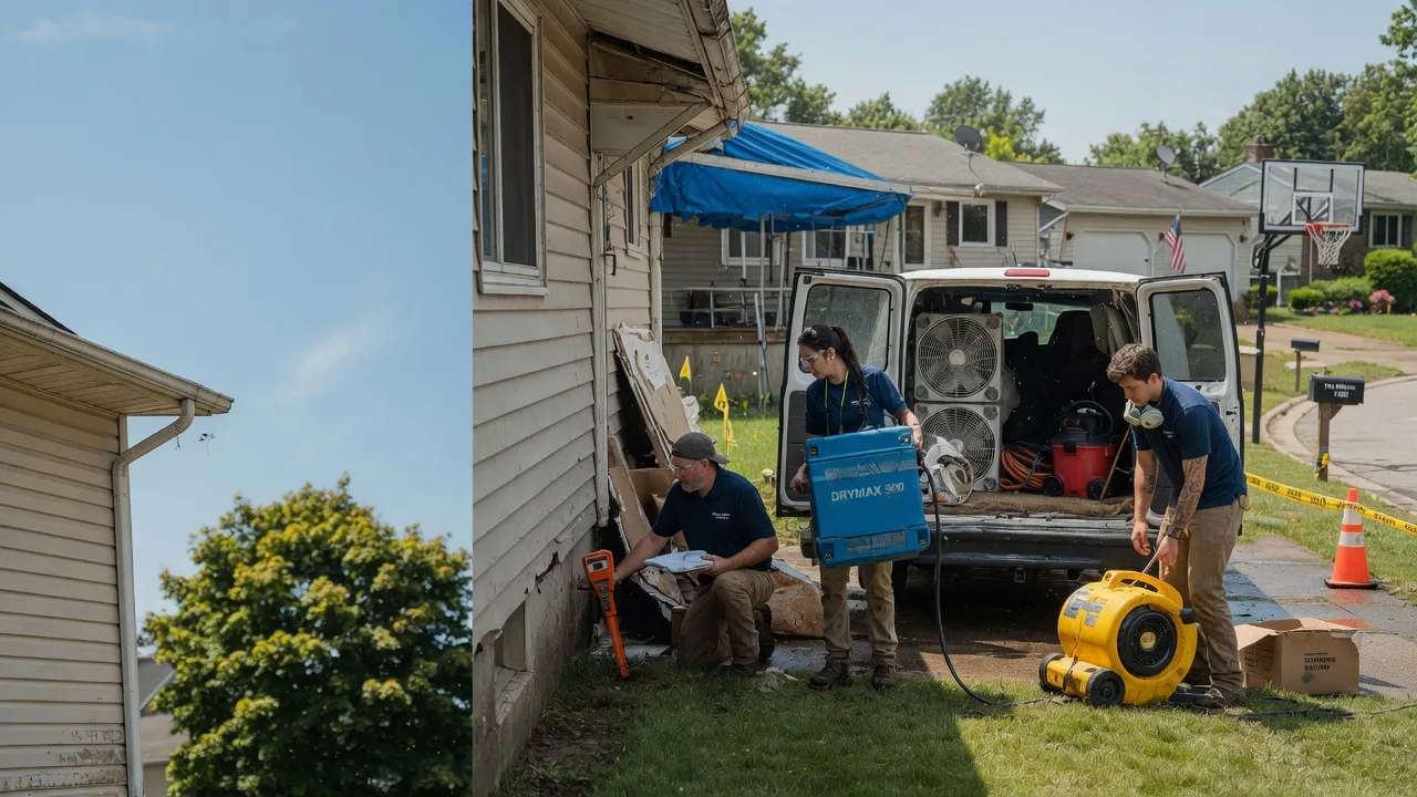 Ceiling Leak Cleanup in Underwood, MN near me